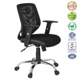 Ghế Xoay Lưới Chân Mạ GX07B-M (Nhiều Màu)