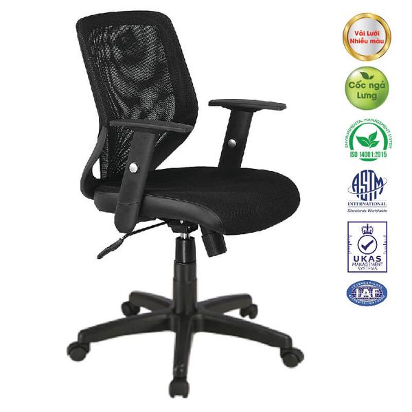 Ghế Lưới Chân Nhựa GX07B-N (Nhiều Màu)