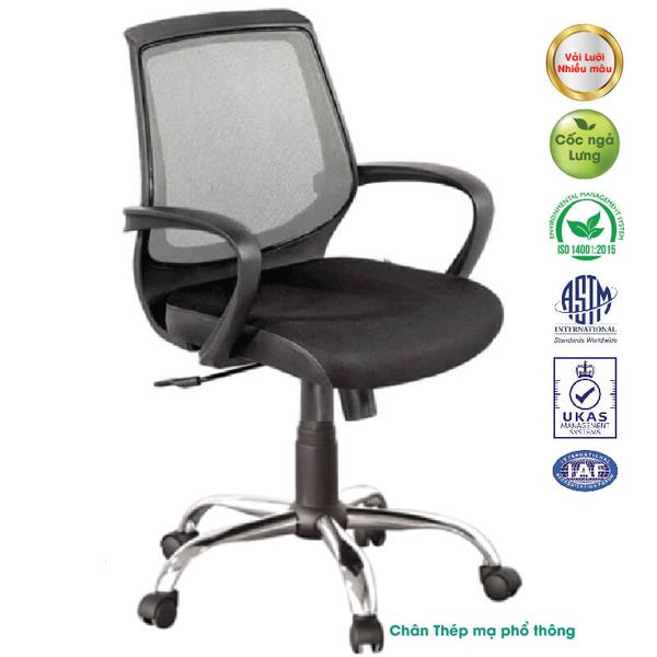 Ghế Lưới Chân Mạ Phổ Thông GX09.1-M (Nhiều Màu)