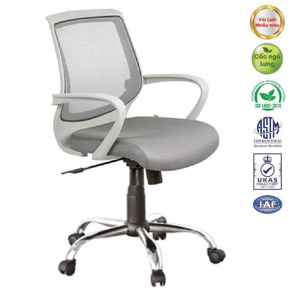 Ghế Lưới Chân Mạ Phổ Thông GX09.1B-M (Nhiều Màu)