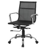 Ghế Xoay Lưới Chân Mạ GX19A-M