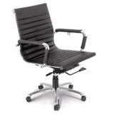Ghế Xoay Da PU Chân Hợp Kim GX19AD-HK