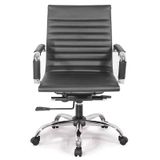 Ghế Xoay Da Chân Mạ GX19AD-M