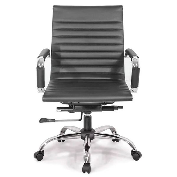 Ghế Xoay Da Chân Mạ GX19AD-M