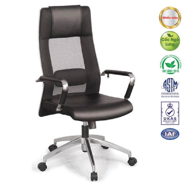 Ghế Xoay Lưới Chân Hợp Kim GX208-HK