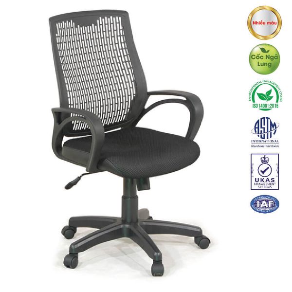 Ghế Xoay Lưới Chân Nhựa GX301A-N (Nhiều Màu)