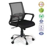 Ghế Xoay Lưới Chân Mạ GX302-M (Nhiều Màu)