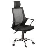 Ghế Lưới Chân Mạ Có Tựa Đầu GX307-M