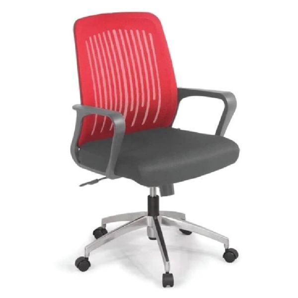 Ghế Xoay Lưới Chân Hợp Kim Có Cốc Gật Gù GX401A-HK (Nhiều Màu)