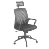 Ghế Xoay Lưới Chân Nhựa GX401B-N