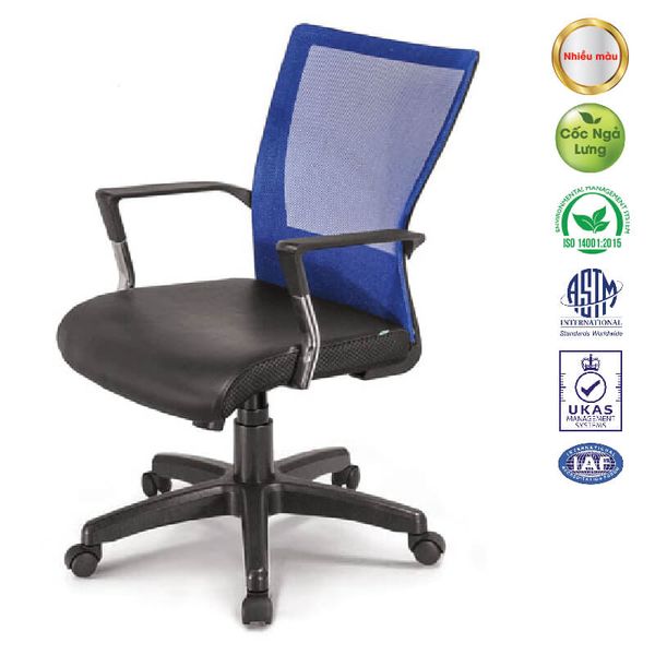 Ghế Xoay Lưới Chân Nhựa GX402A-N (Nhiều Màu)