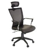 Ghế Xoay Lưới Chân Nhựa GX402B-N