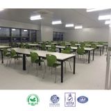 Ghế Xếp Tựa Nhựa Chân Sắt Sơn GT07-S