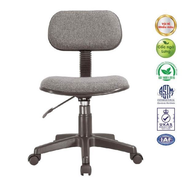 Ghế Xoay Không Tay GX01KT (Nhiều Màu)