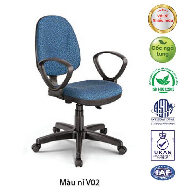 Ghế Xoay Văn Phòng GX02A (Nhiều Màu)