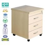 Hộc Gỗ, Tủ Phụ, Hộc Di Động 3 Ngăn Kéo HG02M