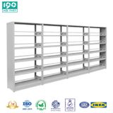Kệ Sắt, Giá Sách Thư Viện 4 Khoang 2 Mặt GS03-4