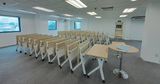Bàn Gấp 1m4 Chân Sắt 4 Bánh Xe BHL14B