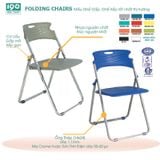 Ghế Xếp Khung Sơn, Mạ Inox GG07-S