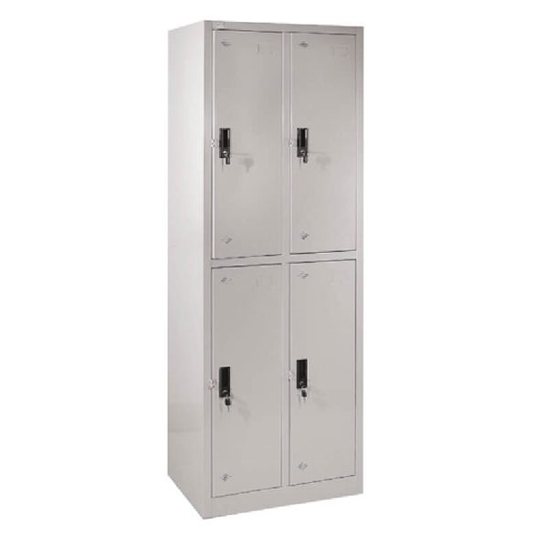Tủ Locker 4 Ngăn TS15 (Có Đợt Treo Quần Áo)