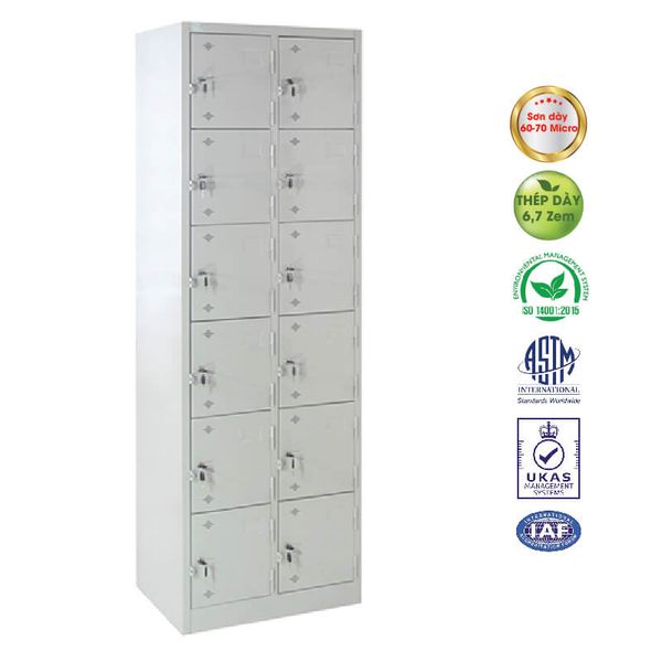 Tủ Locker 12 Ngăn TS16+1