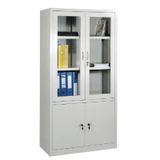 Tủ Sắt 4 Cánh Kính Mở TS03