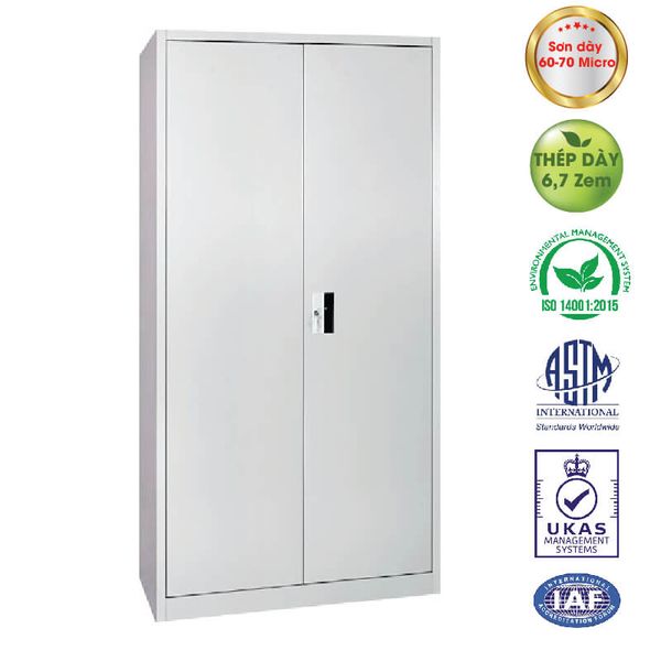 Tủ Sắt Cánh Mở 1 Khoang 4 Đợt TS02