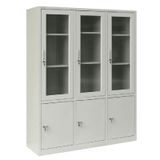 Tủ Sắt Văn Phòng 3 Buồng | 3 Cánh Kính TS03D