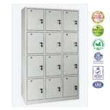 Tủ Locker Rộng 1m 12 Ngăn TS06