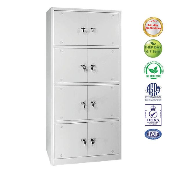 Tủ Sắt 8 Khoang TS07