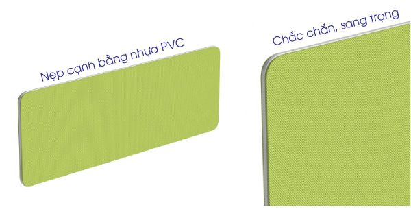 Vách Ngăn Bàn Làm Việc Văn Phòng VN03 Hít Nam Châm