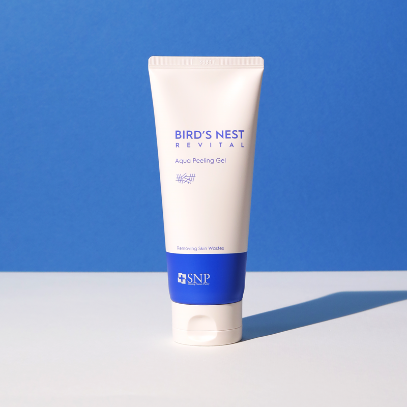 Tẩy tế bào chết tinh chất tổ yến Bird's Nest Revital Aqua Peeling Gel - Mỹ phẩm Hàn Quốc SNP