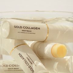 Thỏi dưỡng collagen Gold Collagen Multi Balm - Mỹ phẩm Hàn Quốc SNP