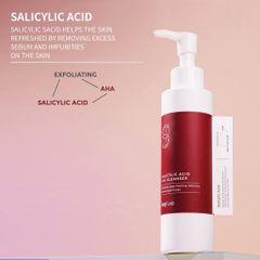 Sữa rửa mặt BHA cho da nhạy cảm, da mụn LAB Salicylic Acid Gel Cleanser - Mỹ phẩm SNP