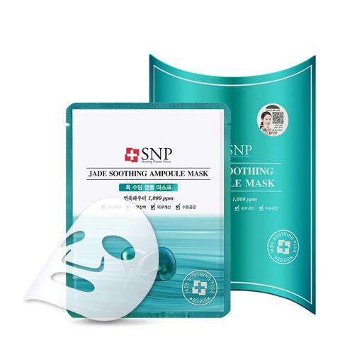 Mặt nạ dưỡng da JADE SOOTHING AMPOULE MASK - Mỹ phẩm Hàn Quốc SNP