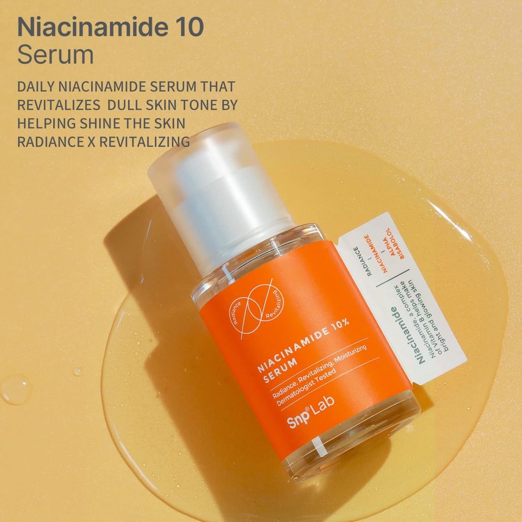 Serum dưỡng trắng, chống lão hóa LAB Niacinamide 10% - Mỹ phẩm SNP