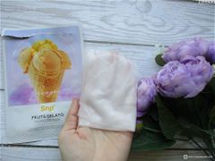 Mặt nạ dưỡng ẩm tinh chất XOÀI - SNP Fruits Gelato Moisture Mask