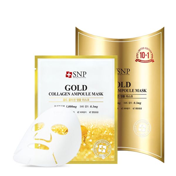 Làm thế nào để sử dụng Mặt nạ Ampoule Tinh Chất Collagen Vàng?
