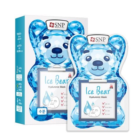 Mặt nạ dưỡng da Ice Bear Hyaluronic Mask - Mỹ phẩm Hàn Quốc SNP
