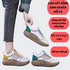 Giày thể thao nữ độn đế { da pu cao cấp }