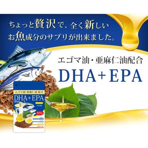 Viên Uống Bổ Sung DHA, EPA, Dầu Tía Tô, Hạt Lanh Giúp Bổ Não