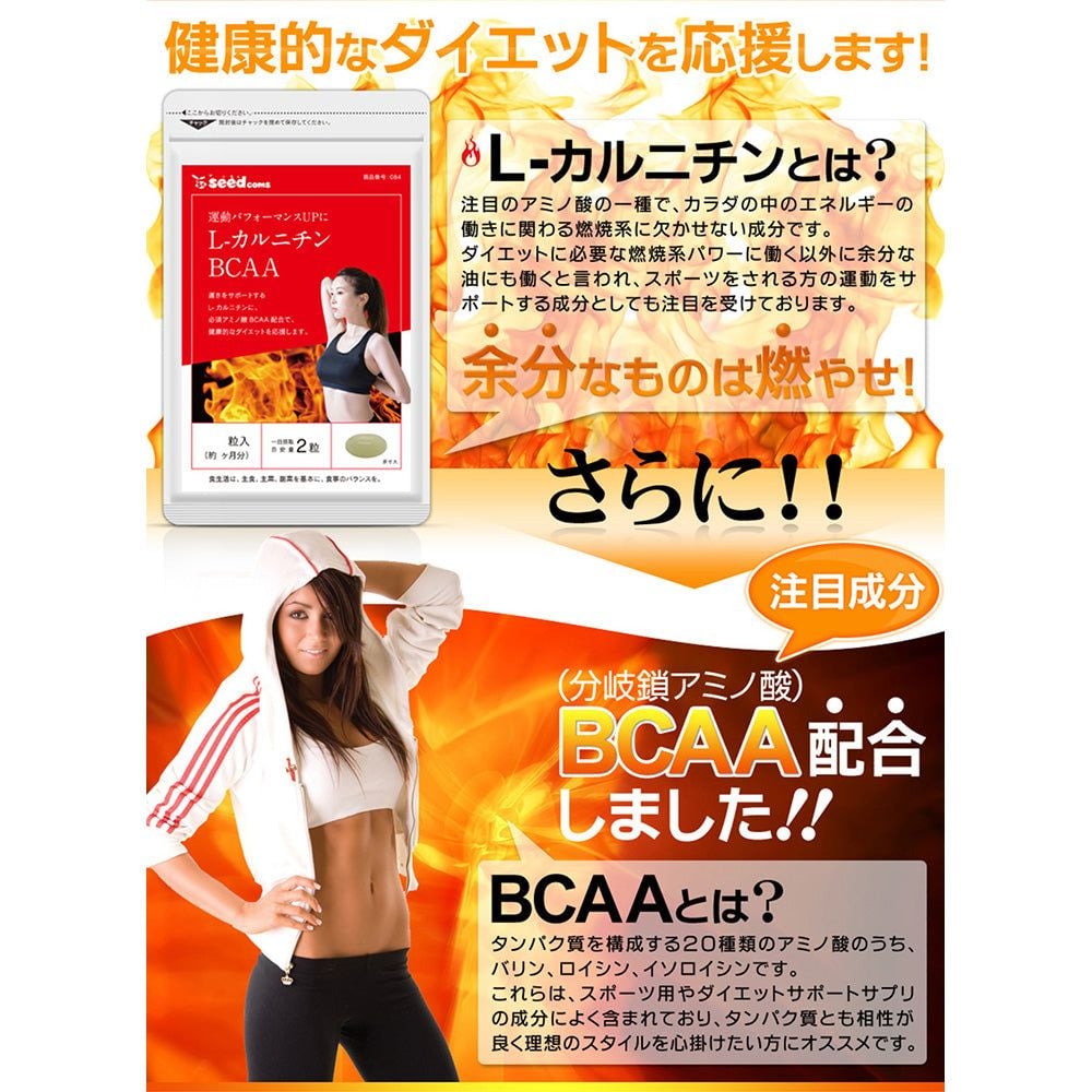 Viên Uống Bổ Sung L-Carnitine BCAA Hỗ Trợ Giảm Cân