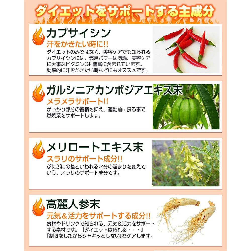 Viên Uống Bổ Sung Capsaicin Mix Hỗ Trợ Giảm Cân