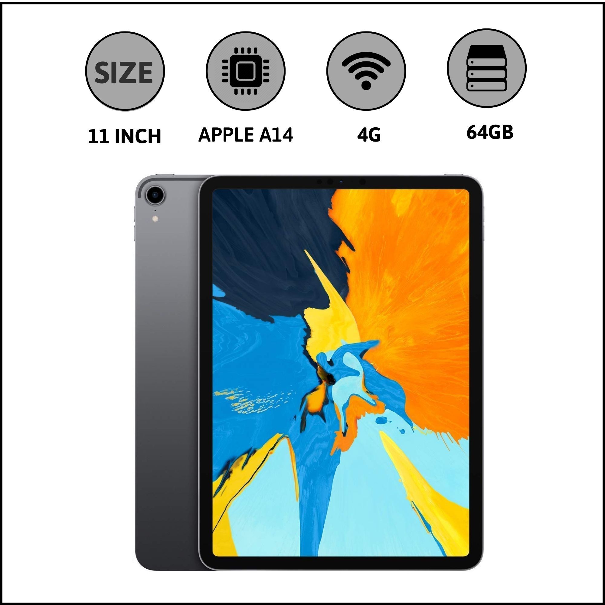 Apple iPad Pro 11インチ 64GB スペースグレー Wi-Fi iPad Pro 11インチWi-Fi64GB スペースグレイ Apple - アップル iPad