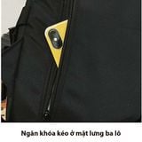 Balo đi học chất vải dù siêu nhẹ trượt nước dành cho học sinh sinh viên thương hiệu CHENNY CN1318