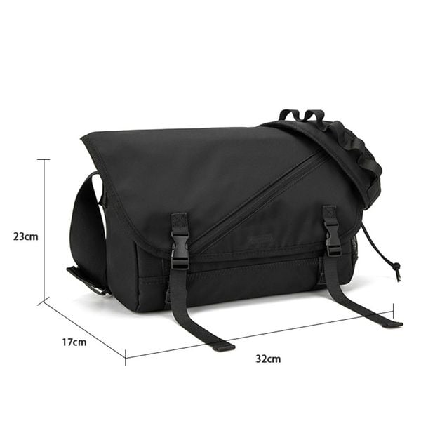 Cặp đeo chéo cao cấp đi học đi làm đựng laptop 14 inch chất vải dù chống nước cao cấp CN057