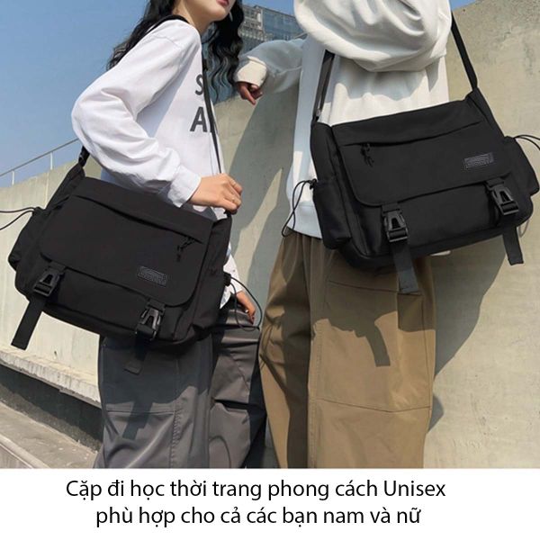 Cặp đi học thời trang cao cấp phong cách Unisex CHENNY CN1504 nhiều ngăn tiện lợi