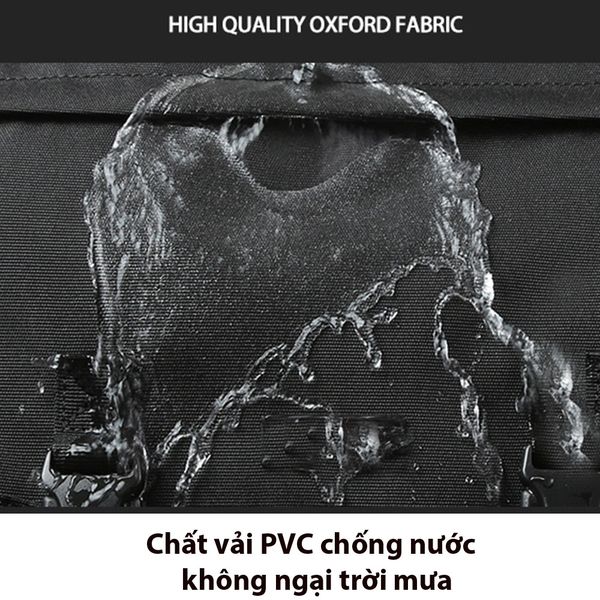 Túi đeo chéo nam cỡ lớn chất vải dù cao cấp sử dụng đi học đi làm tiện lợi CN88