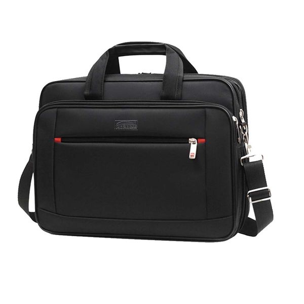 Túi đựng laptop cao cấp CHENNY chất vải dày chống nước phong cách cổ điển với nhiều ngăn đựng tài liệu hồ sơ