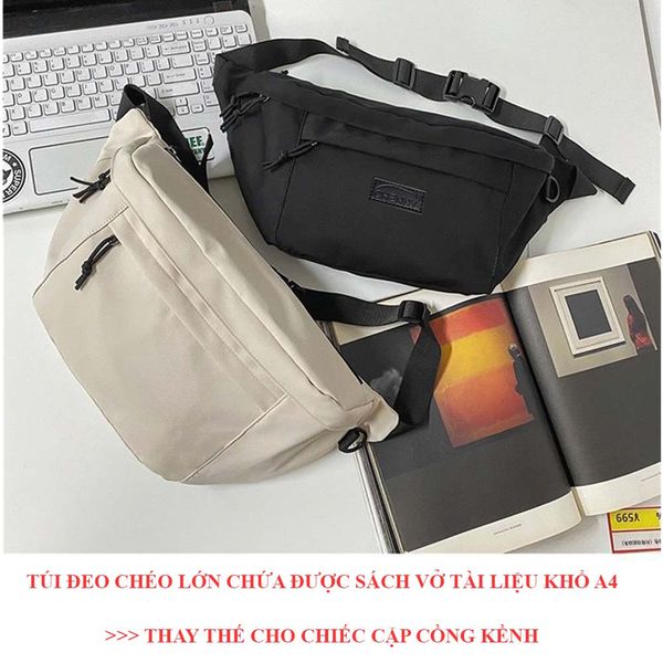 Túi đeo chéo cỡ lớn CHENNY sử dụng đi học đi chơi thời trang cao cấp ĐH042